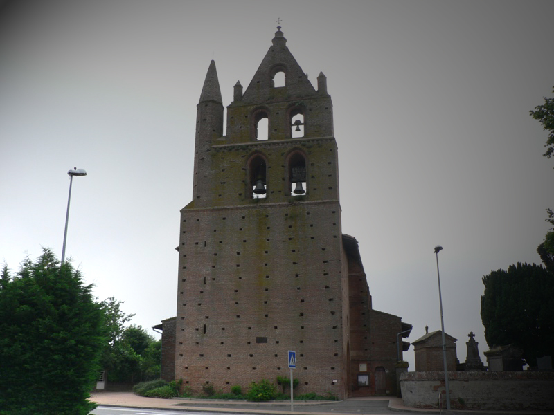 L'église ST Jean Baptiste de Garidech